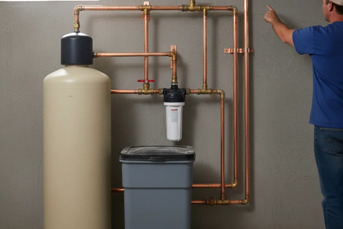 Whole-house water treatment system installed in South Chatham